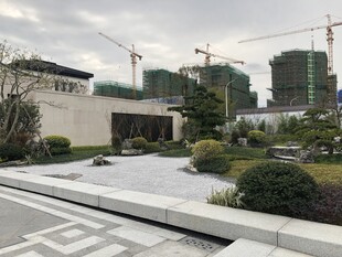 现代城市景观建筑场景