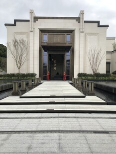 中式古典建筑大门景观