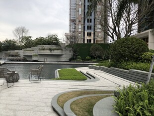 现代风格精致户外景观区