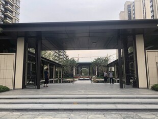 现代小区入口景观