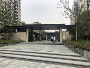 现代小区入口景观