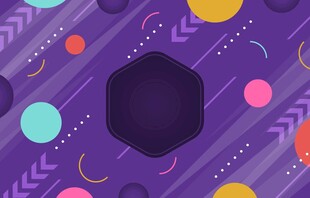 紫色几何图案背景