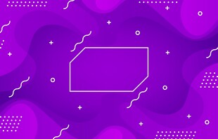 紫色几何背景图案