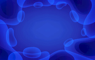 蓝色梦幻烟雾背景图案