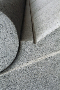 灰色石材细节特写