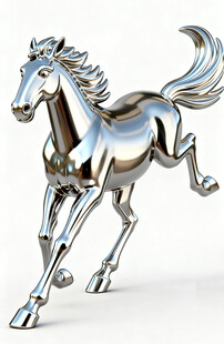 金属马