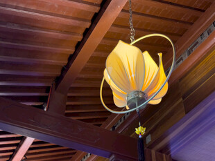 中式风格精美悬挂花灯