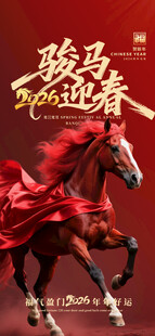 骏马迎春