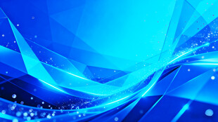 蓝色动感抽象线条背景图