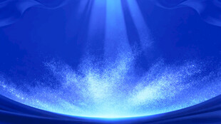 梦幻蓝色光束天空景象