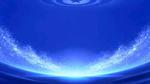 梦幻蓝色科技光效背景