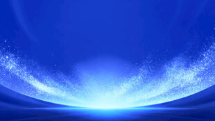 蓝色梦幻科技光效背景图