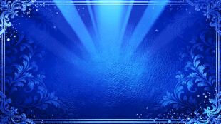 梦幻蓝色舞台背景