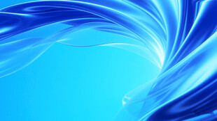 蓝色动感抽象线条背景图