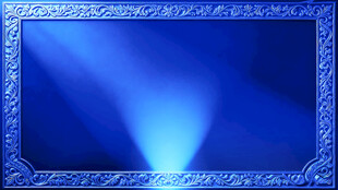 蓝色梦幻边框背景图