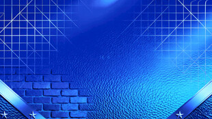 蓝色科技风网格背景图