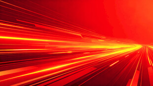 红色炫光动感光线背景