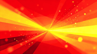 炫彩放射光芒背景图