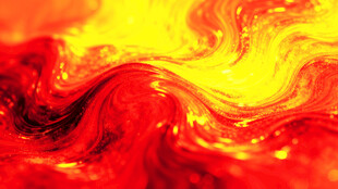 流动的炽热炫彩火焰纹理