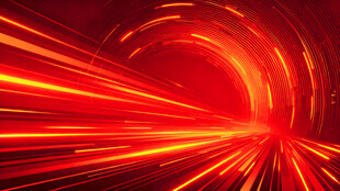 炫彩红色光线动感背景