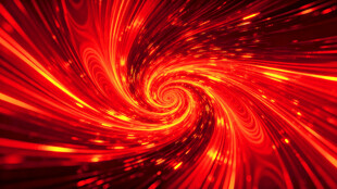红色炫光漩涡特效背景