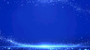 梦幻蓝色粒子背景