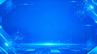 蓝色科技风未来感背景图