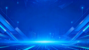 科技感蓝色未来感背景画面