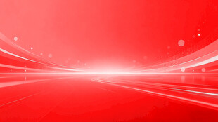 红色科技感线条背景图