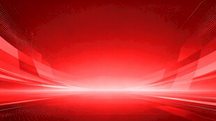 红色炫光科技背景图