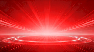 红色炫光科技感背景图片