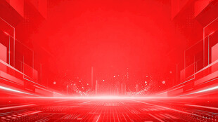 红色科技风未来感背景图图片