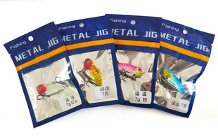 袋装鱼饵展示