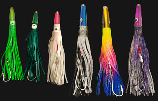 多彩钓鱼诱饵展示