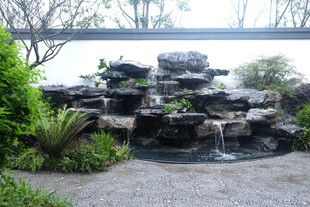 庭院假山流水景观