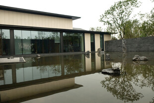 现代水景建筑景观