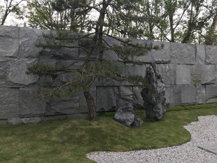 日式庭院景观石景设计