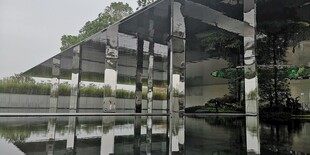 现代风格水景建筑景观