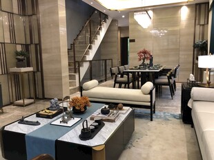 现代奢华客厅室内设计