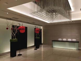 现代风格酒店大堂接待区