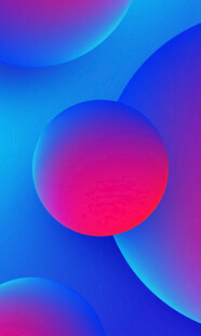 渐变色彩圆形抽象背景图