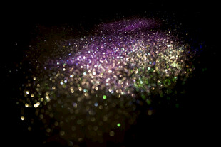 梦幻炫彩闪光颗粒效果