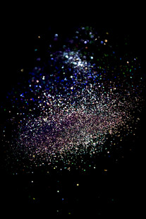 璀璨星空下的梦幻宇宙景象