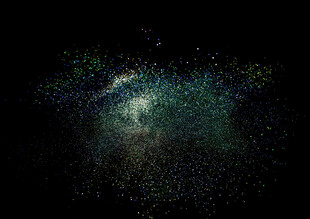 神秘璀璨的宇宙星云景象