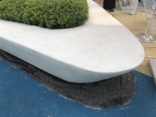 现代简约户外景观绿植台