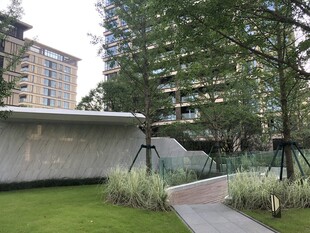 现代园林景观设计一角