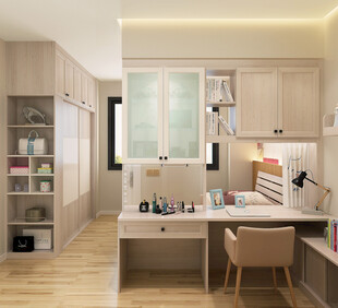 简约温馨书房家居设计