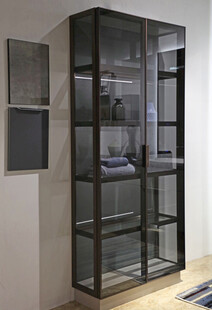 现代简约玻璃展示柜