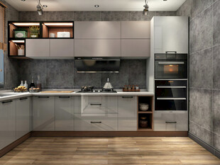 现代简约风时尚厨房空间