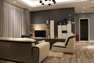 现代简约风格客厅室内图